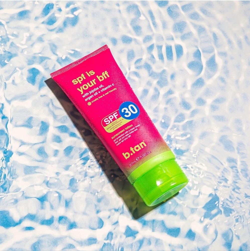 B.tan 30 spf lotion